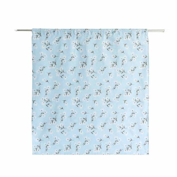 

curtain & drapes 1 pc rod small window short household sheer valance kitchen balcony door panels home drape - 100x130cm (