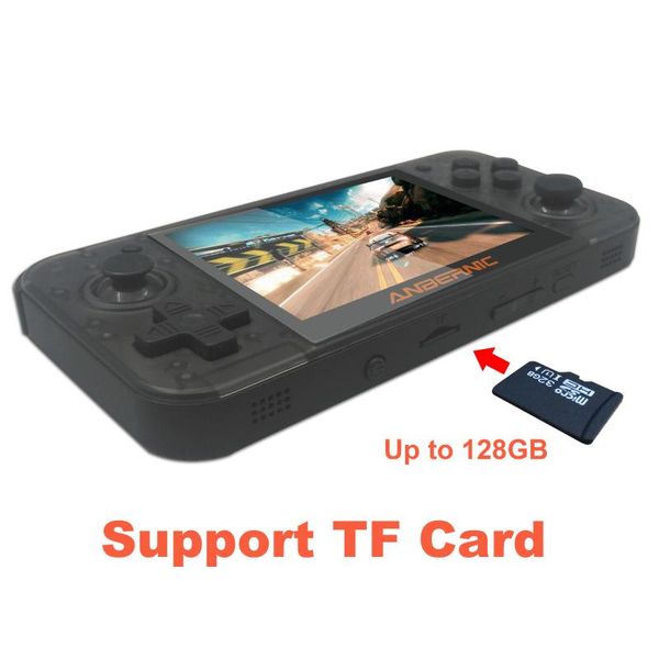 

portable game players anbernic-consola de juegos retro rg350, 3,5 pulgadas, cdigo abierto, pantalla ips, vdeo, msica, gb, nes, fc, clsicos,