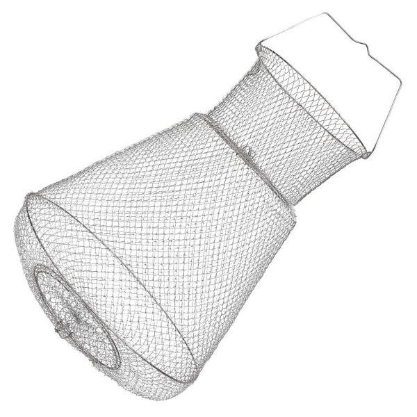 

fishing accessories 1pc net round fish and shrimp mesh cage folding catch