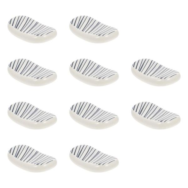 

chopsticks 10 pcs japanese household ceramic tableware racks spoon holders