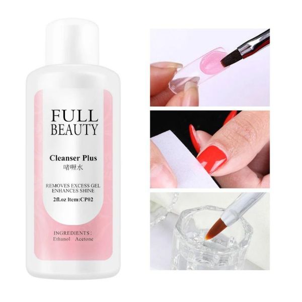 

nail art kits 1pcs 35ml liquid slip solution gel polish acrylic for extension quick builder cleanser plus tools manicure