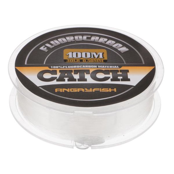 

100m/109yds fishing lines clear fluorocarbon line angler fish accessory braid