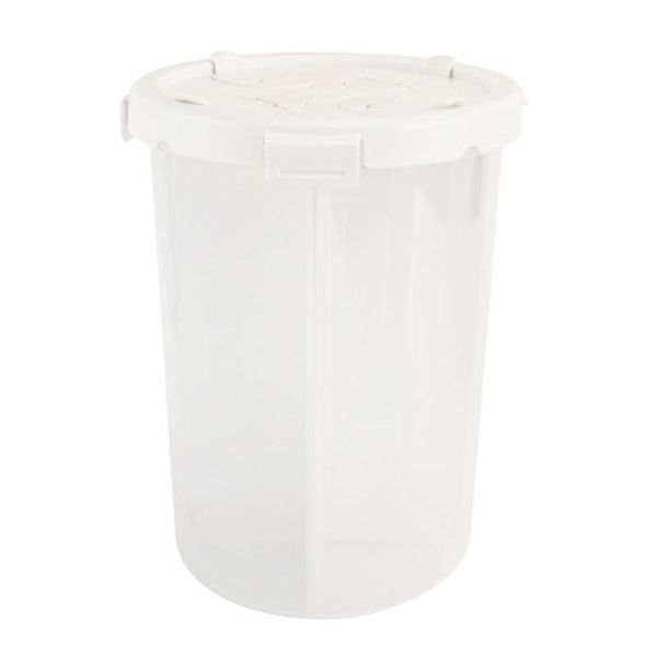 

large kitchen classification four compartment sealed storage tank refrigerator moisture-proof box bottles & jars