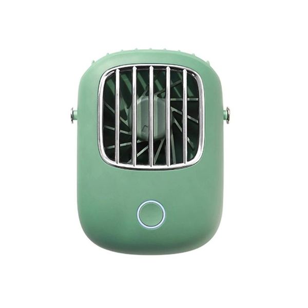 

electric fans retro usb neck-mounted fan portable mini durable 5v air cooler rechargeable quiet cooling home