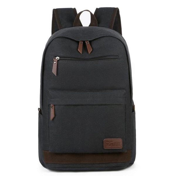 

backpack jiaruo men's casual canvas school bag business oxford cloth outdoor travel computer