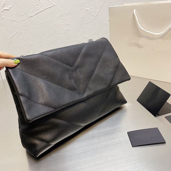 

chain shoulder bags messenger bag purse fashion wax skin wrinkle genuine leather black letters buckle hasp interior zipper women handbag5jqm