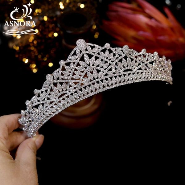 

hair clips & barrettes design royal zircon tiara sweet 16 bridal jewelry wedding accessories tiaras princess crystal crowns, Golden;silver