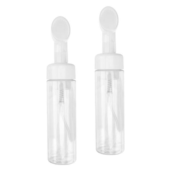 

storage bottles & jars 2pcs brush foaming dispenser convenient sub face washing