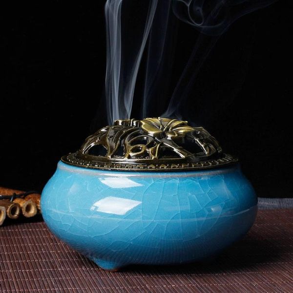 

ceramic incense burner - palo santo creative holder vintage fragrance lamps