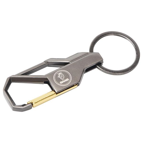 

keychains 3d metal alloy car styling fashion keychain key chain rings for saab 9-3 9-5 93 900 9000, Silver