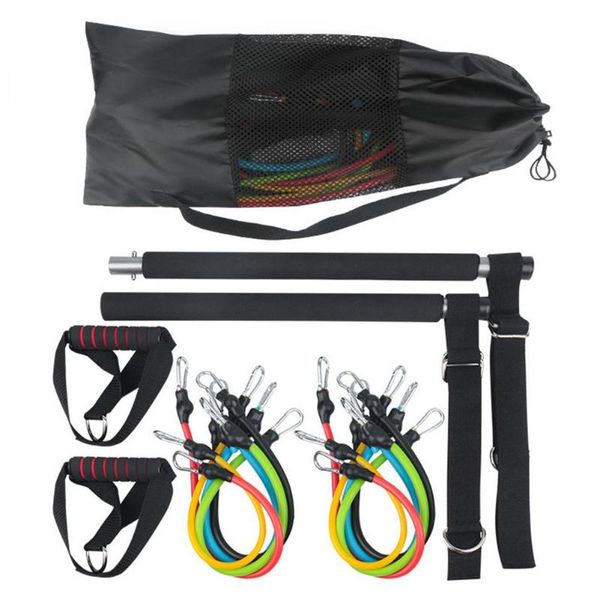

resistance bands band elastic rope tensioner strength training fitness equipment set yoga pull exercise tube