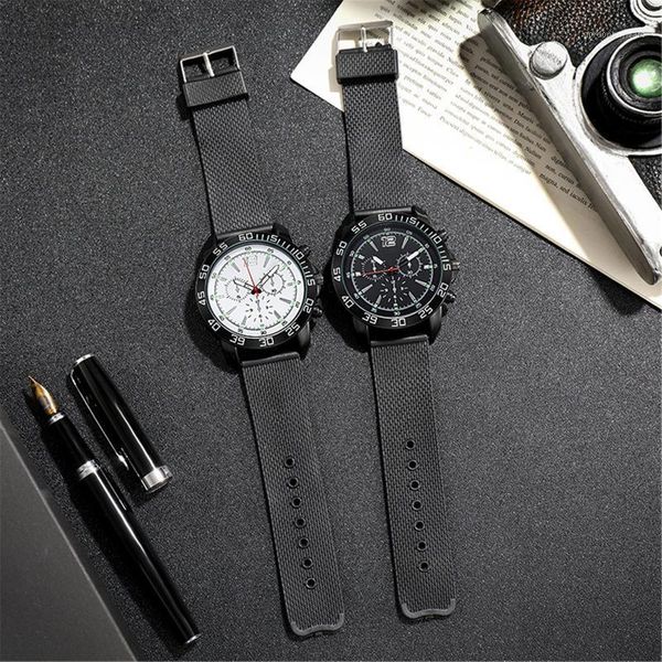 

wristwatches 1pc watch mesh strap men's casual business luminous minimalist men watches sport quartz 2021, Slivery;brown