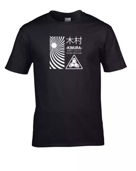 

Kimura Instruction- Japanese Symbols- Men's T-Shirt, White;black