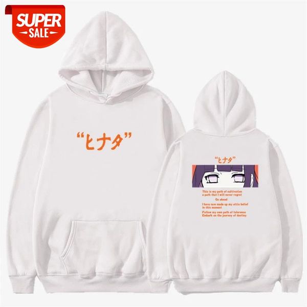 

new japanese anime hoodies men women fashion print harajuku couple pullovers hip hop cartoon men's hoodie sweatshir #hu8c, Black