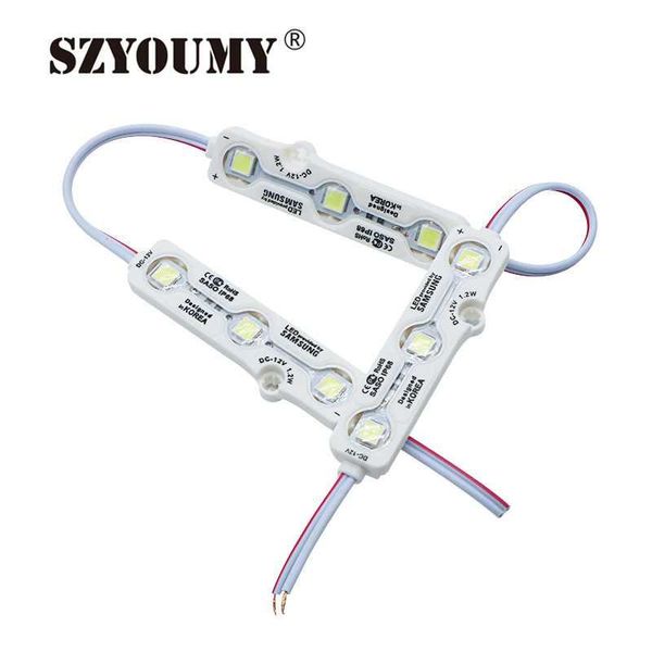 

5 colors 3 leds smd 5054 led module waterproof ip68 hard strip bar light warm / cold white letters 500pcs/lot modules