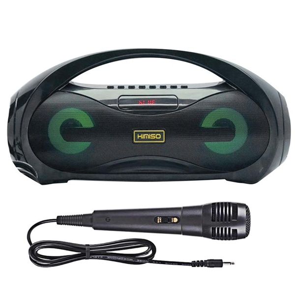 

bluetooth speaker with mic column home theater 4d stereo subwoofer portable speakers