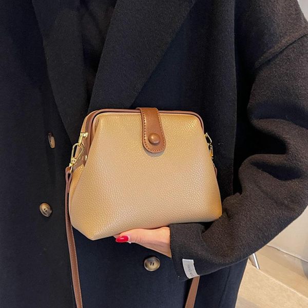 

evening bags fashion soft leather shoulder bag 2021 autumn winter women crossbody handbags female solid color phone pack