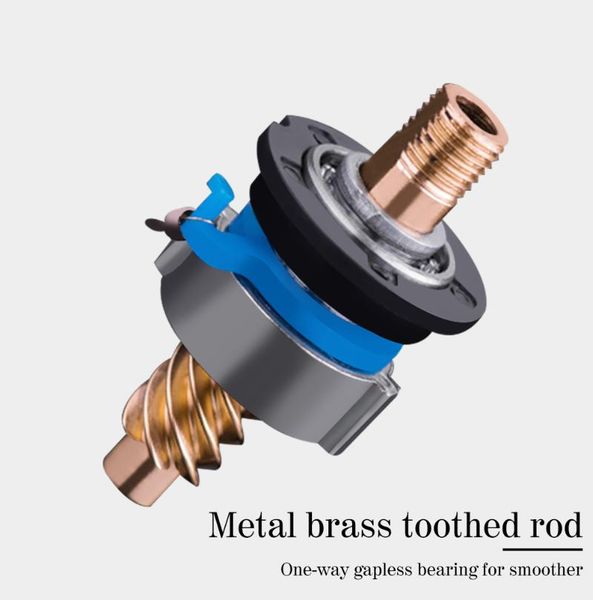 

fishing spinning wheel sea pole line one way no gap all metal baitcasting reels