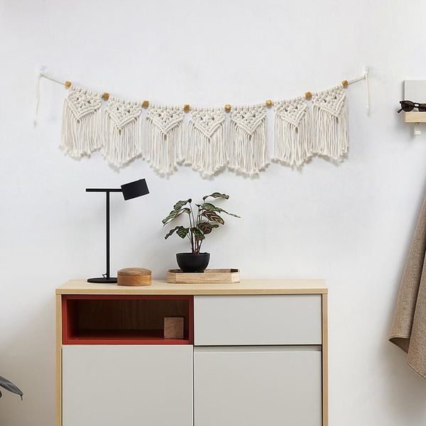 

tapestries 110cm wall hanging hand-woven pendant macrame boho woven tapestry bohemian crafts room decoration gorgeous home decor