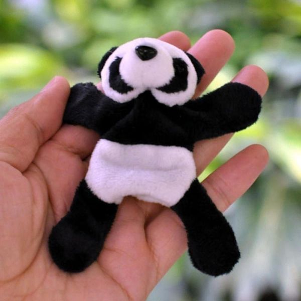 

1pc cute soft plush panda fridge magnet refrigerator sticker gift souvenir decor children birthday magnets