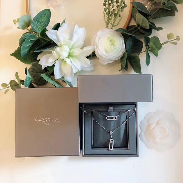 

luxury designer jewelry women blingbling pendant necklaces messika move ladies classic charm sterling silver braccialetto di lusso ori