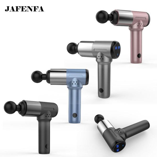 

massage gun 30 files high frequency muscle relaxation body deep tissue fascia massager lcd display fitness equipment health care