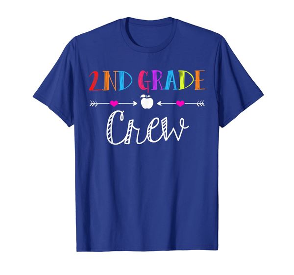 

2nd Grade Crew Tshirt Funny First day Of School Teacher Gift, Mainly pictures
