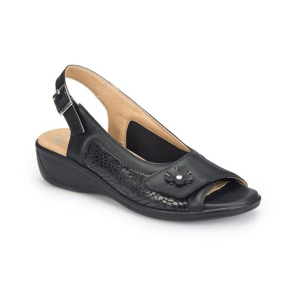 

81.111208.z black women basic comfort polaris 5 point sandals