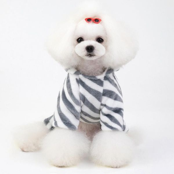 

dog apparel autumn winter pet clothes for dogs velvet jumpsuit puppy clothing coat cold weather costume s-xxl