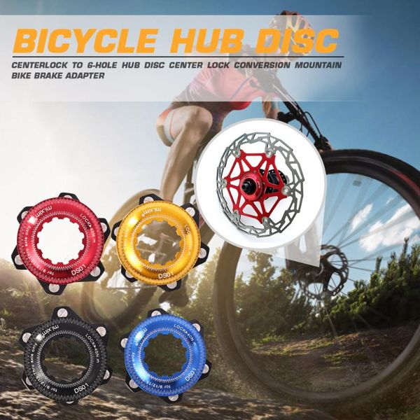 

bike locks centerlock to 6-hole adapter mountain hub disc center lock conversion bicycle brake accessories