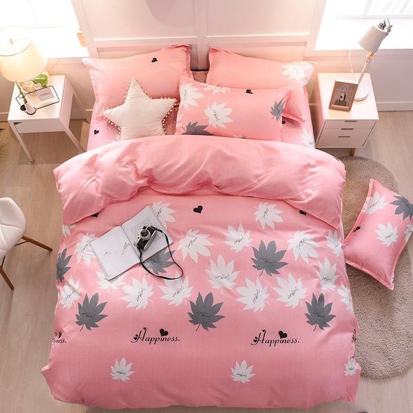 

bedding sets bedroom four-piece fashion three-piece girl boy child bed cover set children sheet and pillowcase quilt