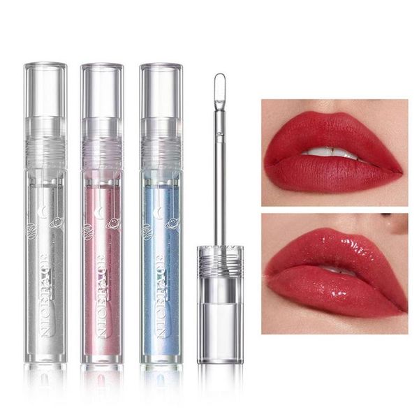

lip gloss natural high lipstick long lasting moisturizing nourishing reduce lips lines plumping serum base