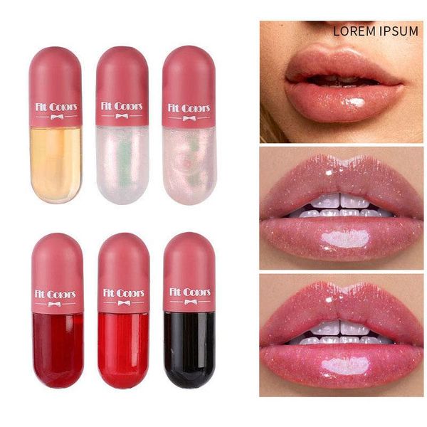

lip gloss crystal jelly tint moisturizer clear big lips plumper shiny liquid lipstick nutritious volume lipgloss kit