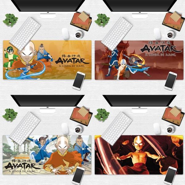 

mouse pads & wrist rests avatar the last airbender beautiful anime mat desk table protect game office work pad non-slip lapcushion