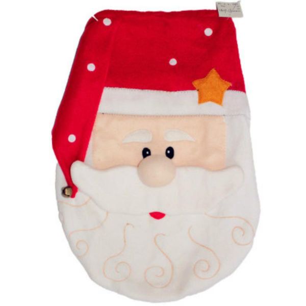 

santa claus toilet cover christmas decoration holiday supplies seat covers