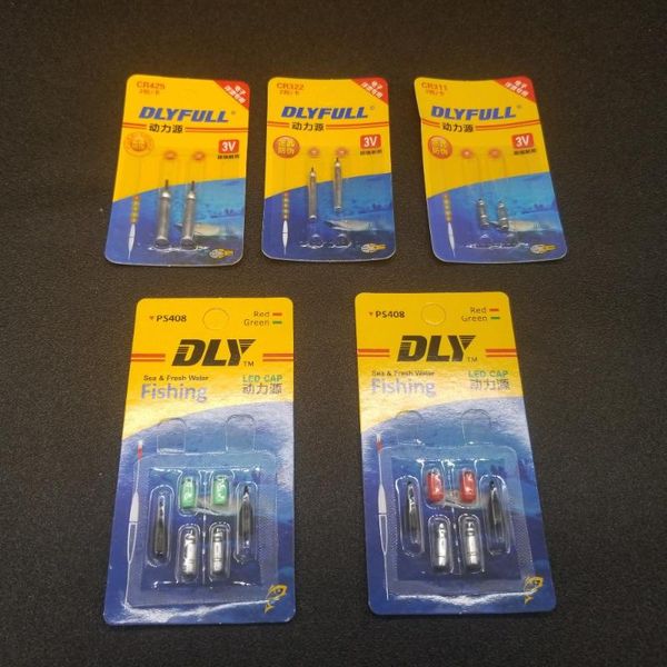 

fishing accessories 3 pack/set electronic float battery cr311 cr322 cr425 ps408 lithium pin cells led tackle a52