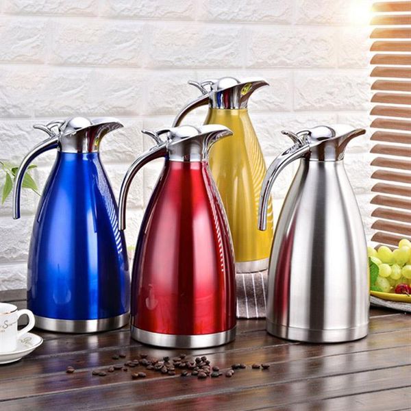 

water bottles large capacity 304 stainless steel insulation pot 1.5/2l warm kettle bottle