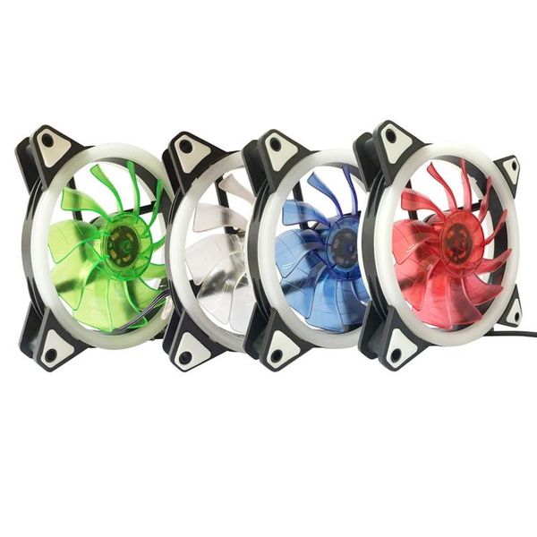 

lapcooling pads 120x120x25mm led light dc 12v pc computer case cool fan drop