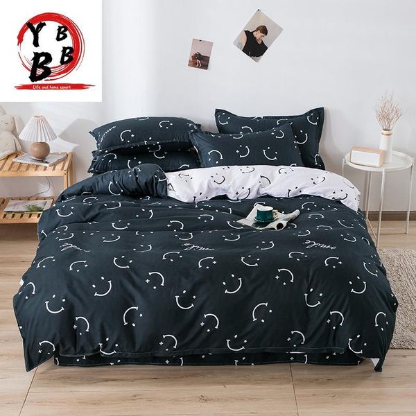 

bedding sets 2021 cartoon cute twin single double  king size duvet cover fashion bedsheet pillowcases modern bedclothes