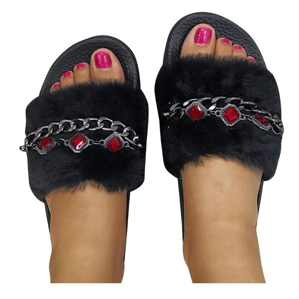 

non-slip breathable home slipper for woman arrival flats open toe shoes light casual cotton slippers drop, Black