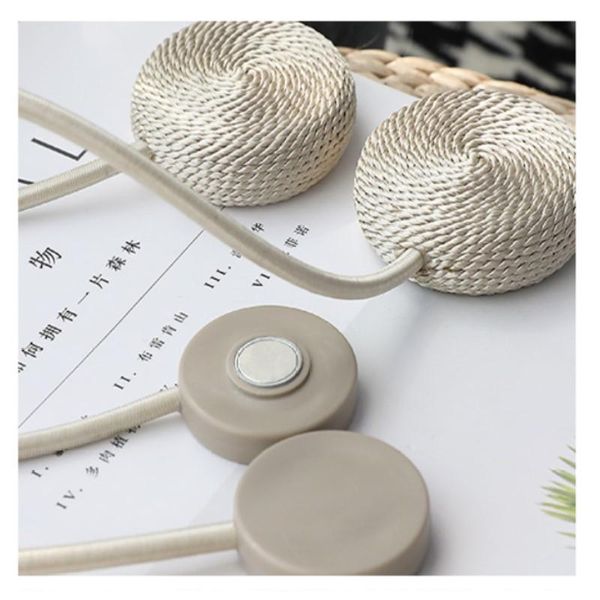 

other home decor 1pc curtain tie belt creative magnet buckle european rope down simple modern