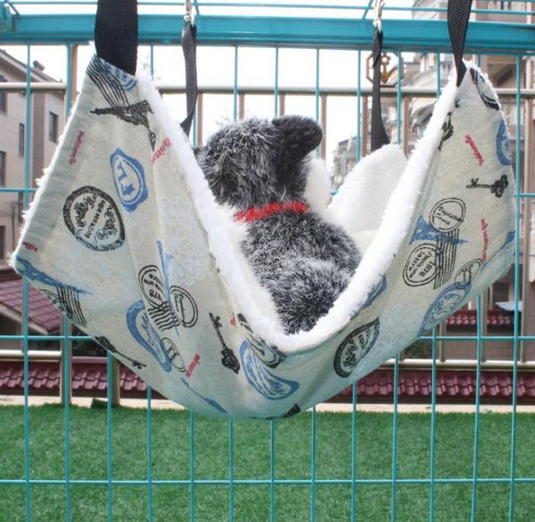 

cat beds & furniture warm cotton soft plush hammock comfortable double side available kitten mattress for cage bed cover cushion