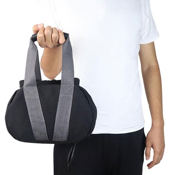 

adjustable fitness sandbag weightlifting training heavy workout canvas sand kettlebell for home accessories