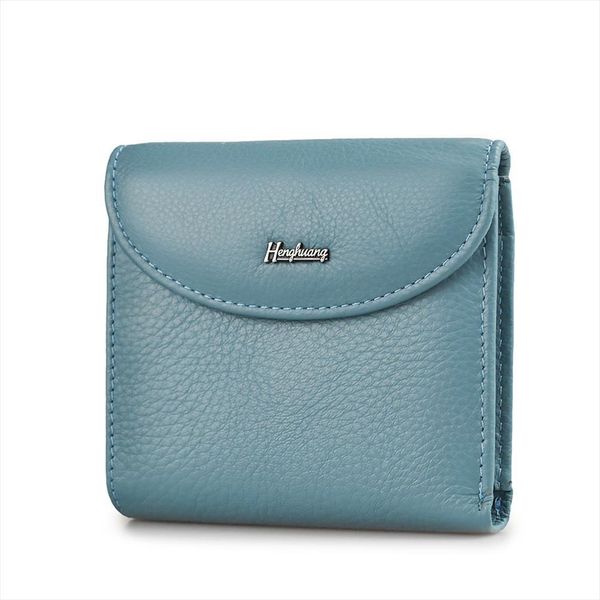 

mini genuine leather women wallets slim ladies clutch design female purses coin pocket multi card holder bags, Red;black