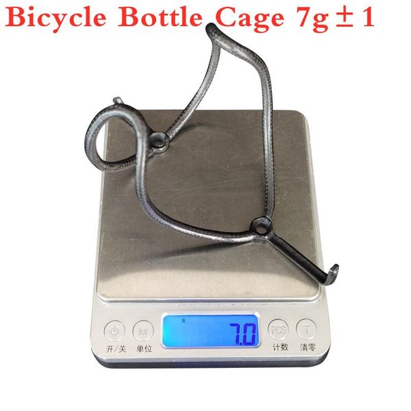 

7g surper light carbon fiber bottle cages mtb road bike water holder 1k matte finish with screws bottles