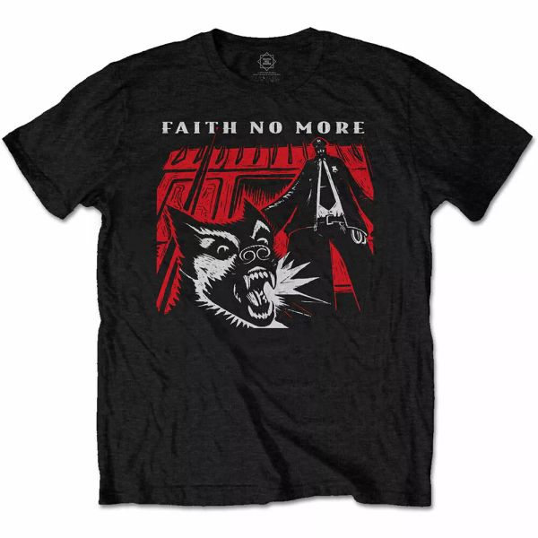 

faith no more king for a day official t-shirt men unisex, White;black