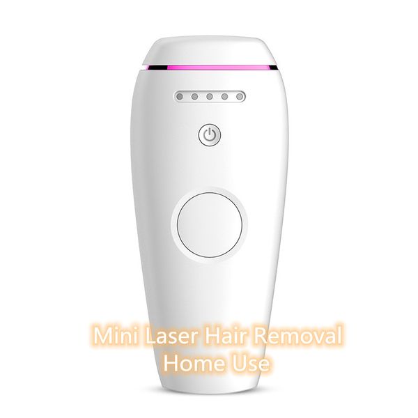 

mini laser machine permanent painless armpit facial skin body epilator epilation device smart home ipl hair removal portable, Black