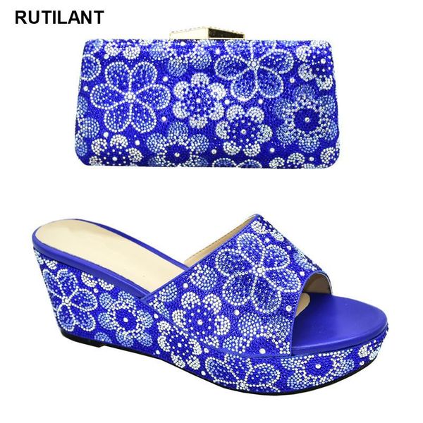 

dress shoes fashion pring platform women italian shoe and bag set for party in elegant ladies with matching bags, Black