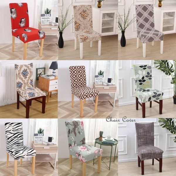 

chair covers spandex stretch wedding cover banquet party decor dining room seat