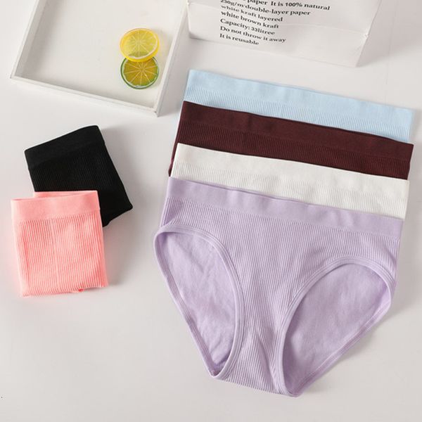 

panties for woman seamless underwear women's underpants girls soft lingerie cotton briefs comfort ladies panty -l, Black;pink